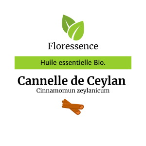 Huile essentielle Cannelle de Ceylan écorce BIO- Floressence