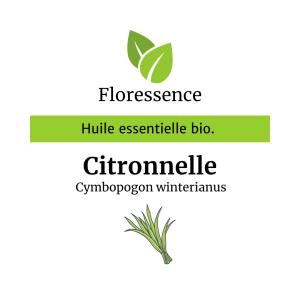 Huile essentielle Citronnelle de Java BIO – Floressence