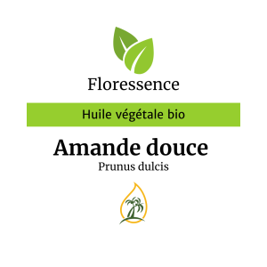 Huile végétale Amande douce BIO – Floressence