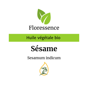 Huile végétale Sésame vierge BIO – Floressence