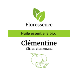 Huile essentielle Clémentine zeste BIO – Floressence