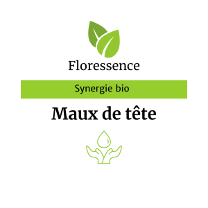 Synergie Roll-on soin Maux de tête  Bio (10ML) – Floressence