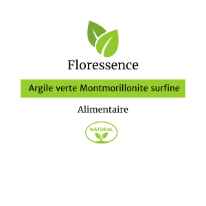 Argile verte Montmorillonite surfine – Floressence