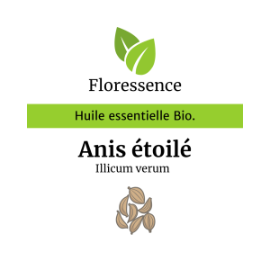 Huile essentielle Anis étoilé ou Badiane BIO PROMO – Floressence
