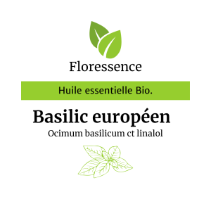Huile essentielle Basilic Européen CT Linalol BIO – Floressence