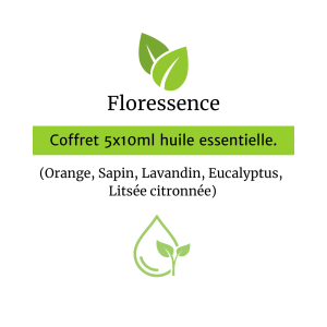 Huile essentielle Coffret 5x10ml- Floressence