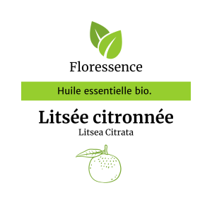 Huile essentielle Litsée Citronnée Bio – Floressence