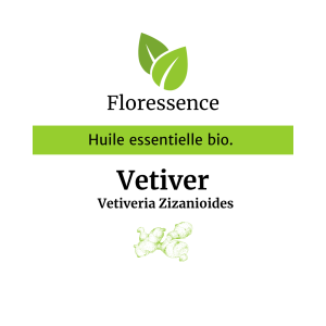 Huile essentielle Vétiver Bio – Floressence