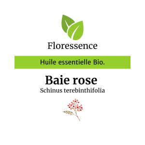 Huile essentielle Baie rose BIO – Floressence