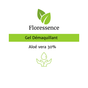 Gel Démaquillant à l&rsquo;Aloé vera 30%- Floressence