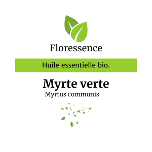 Huile essentielle Myrte verte à cinéole Bio- Floressence