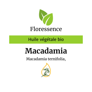 Huile végétale Macadamia vierge BIO – Floressence